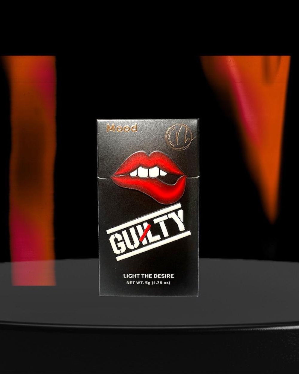 GUILTY — the pack on its pedestal